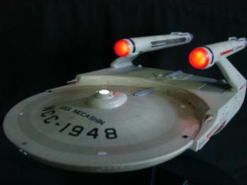 Kitbashed Star Trek Starship